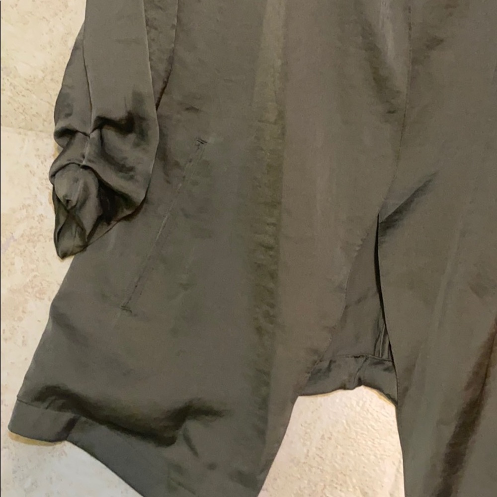 DKNY SCRUNCH - SLEEVE COLLARLESS BLAZER BRAND NEW - Picture 7 of 9